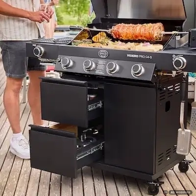 Rösle Videro G4-S Nero Vario+ Gasgrill