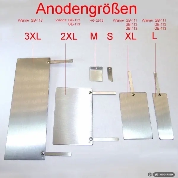 Nickelanode für unsere Kleingalvanikanlagen